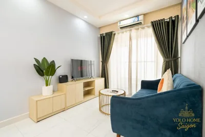 Apartamento de dos dormitorios con balcón — Căn hộ trung tâm quận 3 Terra royal